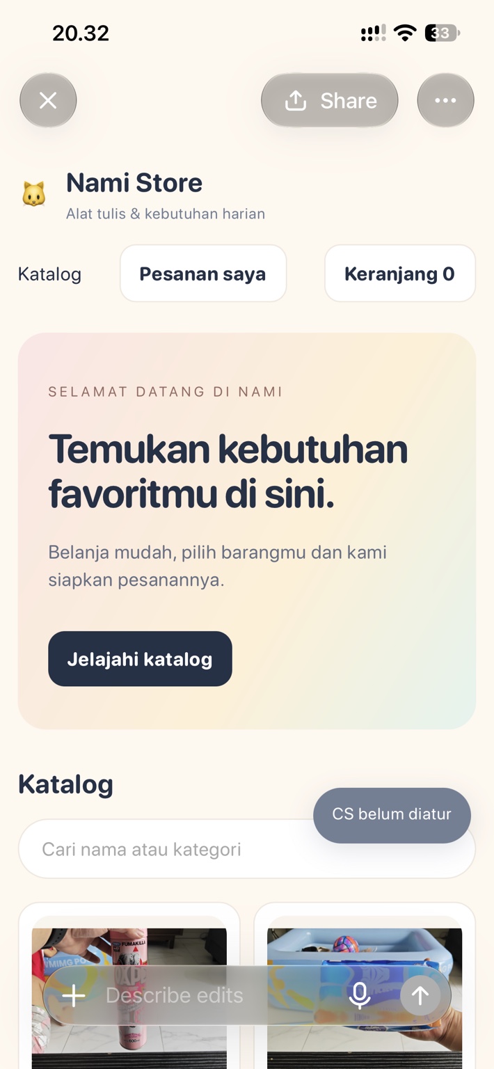 Nami Store storefront